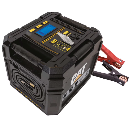 CAT Cube 1750A Jump Starter, 200W Inverter, 120 PSI Compressor (Open Box)