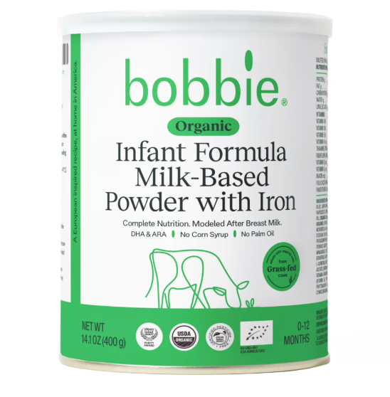 Bobbie Organic Original Infant Formula, 14.1 oz (new)