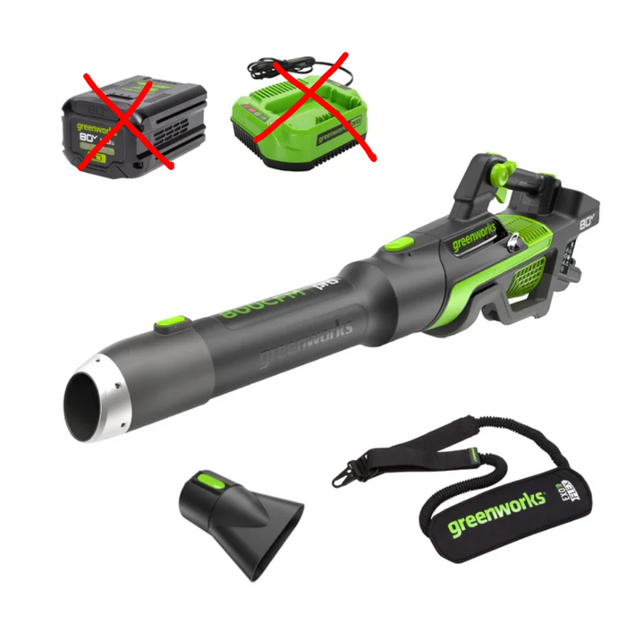 Greenworks 80V 800CFM Brushless Leaf Blower (baretool) (used)