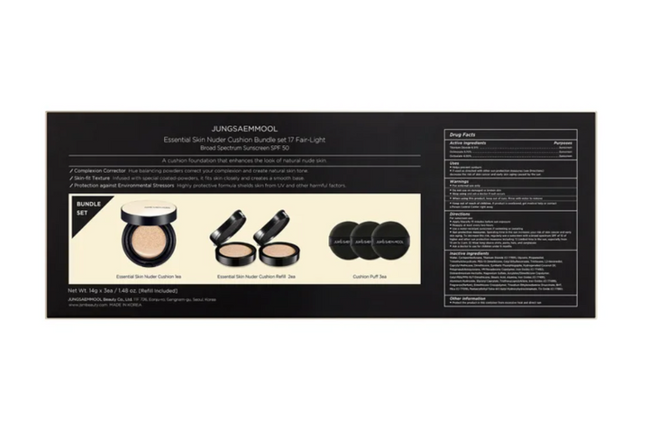 JUNGSAEMMOOL Essential Nuder Cushion Bundle (new)