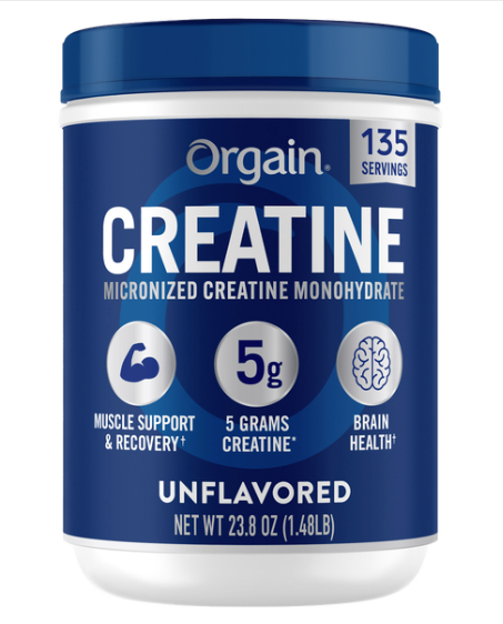 Orgain Creatine, Unflavored, 23.8 oz (new)