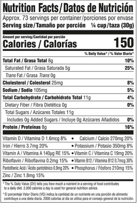 Nestlé Nido Fortificada, Dry Whole Milk, 4.85 lbs (new)
