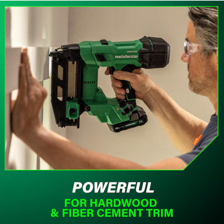 Metabo HPT MultiVolt 2-1/2-in 16 -Gauge Cordless Straight Finish Nailer (Battery Included and Charger Included) (USED)