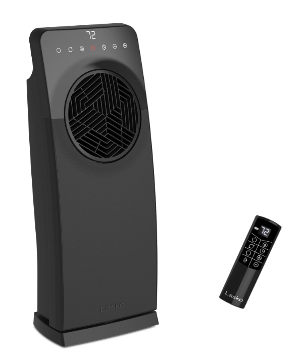 Lasko Elite Collection Revolution Full-Room Ceramic Heater with Remote, CC23645, Black (Used)