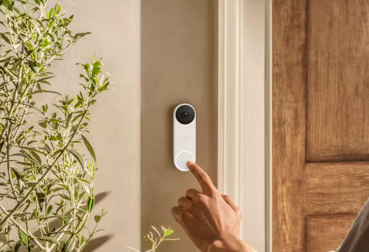Nest Doorbell (Wired, 2nd Gen) - Snow (used)