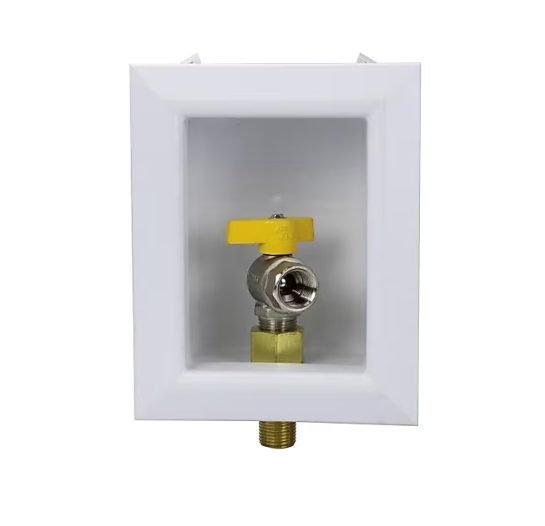 PRO-FLEX Pro-Flex Ox Box Quarter turn ball valve MIP Gas Outlet Box (Used)