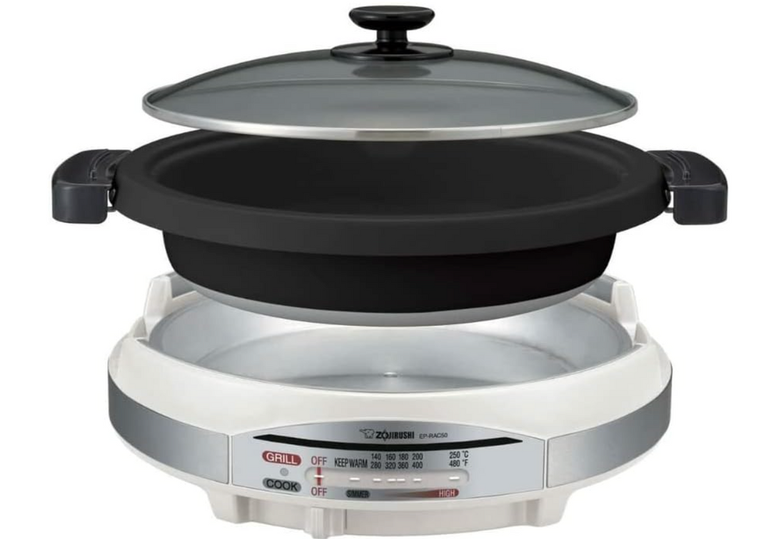 Zojirushi EP-RAC50 Gourmet d'Expert 1350-Watt Electric Skillet (open box)