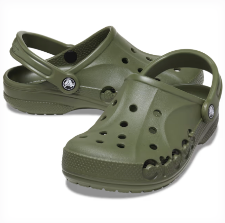 Crocs Baya Clog; Army Green, W9/M7 (new) (no box)