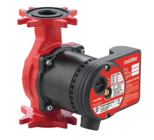 Honeywell Home AquaPUMP Hydronic Fixed Speed 15/GPM Circulator pump (Open Box)