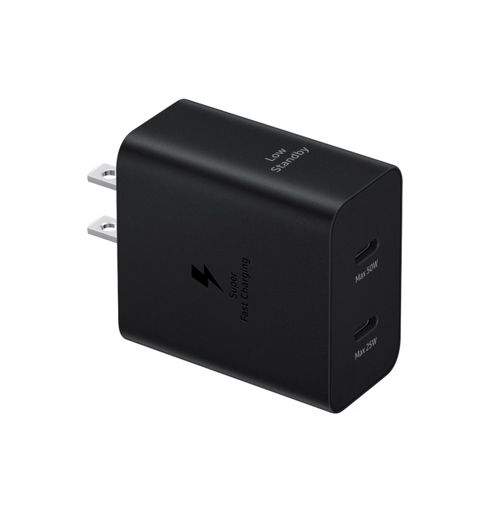 Samsung 50W Duo Power Adapter, Black (Cable not included) (new)