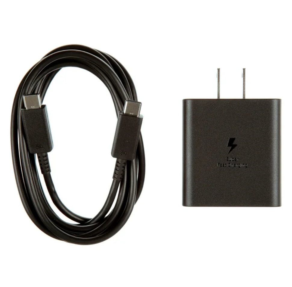 Samsung 50W Duo Power Adapter, Black (Cable not included) (new)