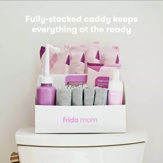 Frida Baby Mom Labor and Delivery and Postpartum Recovery Kit - Pink (open box)