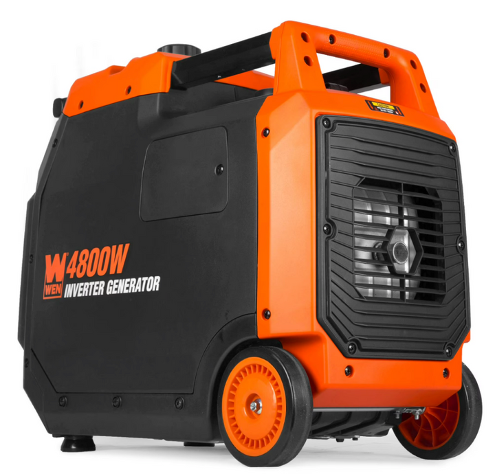 WEN Quiet and Lightweight 4800-Watt RV-Ready Portable Inverter Generator 56477i (open box)