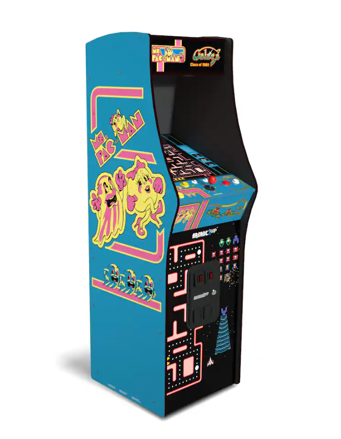 Class of '81 Ms. Pac Man /Galaga Deluxe Arcade Machine (open box)