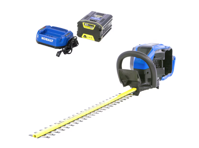 Kobalt 80-volt 26-in Battery Hedge Trimmer 2 Ah Battery Included , Charger Included (used) (baretool)
