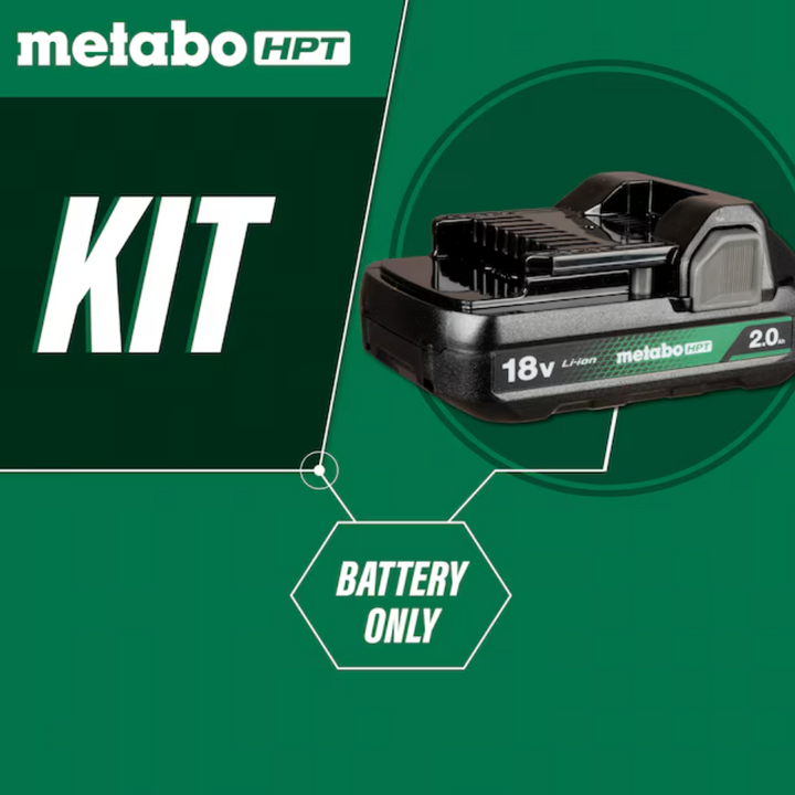 Metabo HPT 18 -Volt 1 -Pack Lithium-ion ( 2 Ah Battery ) (used)