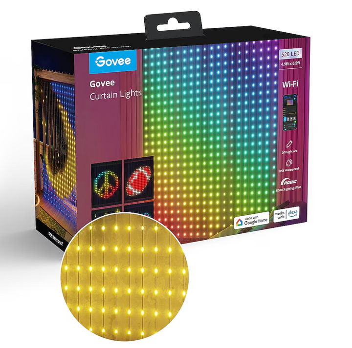 Govee 78-in Modern Smart Compatible Effect lights LED Light (open box)