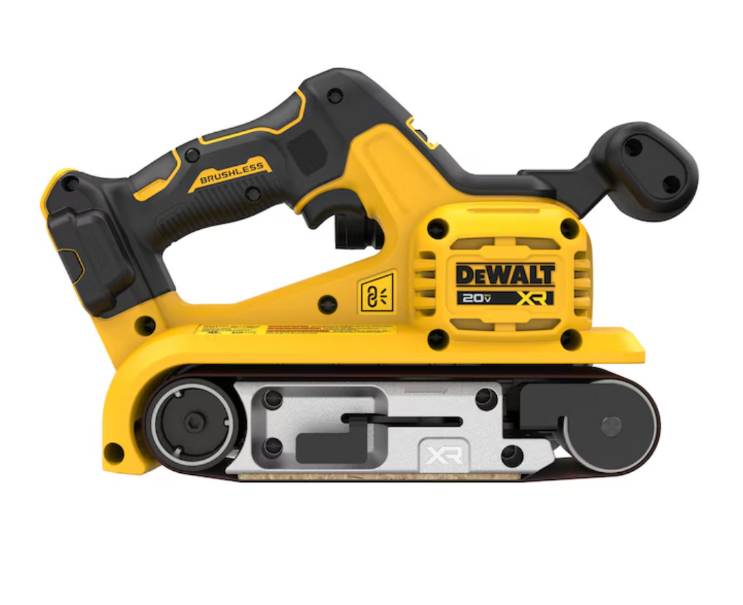 DEWALT XR 20-Volt Brushless Variable Speed Belt Cordless Sander with Dust Management (used)