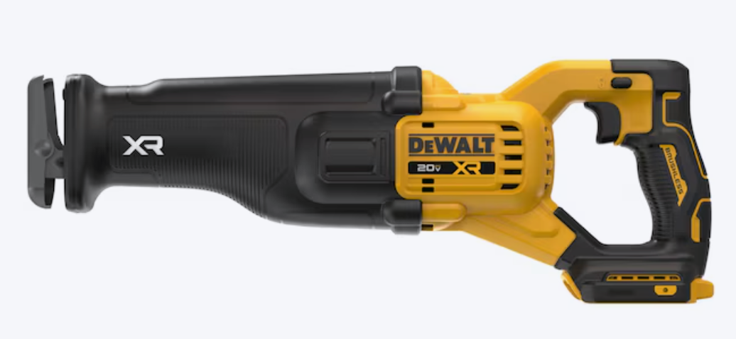 DEWALT XR 20-volt Max Variable Speed Brushless Cordless Reciprocating Saw ( Battery Included and Charger Included ) (used)