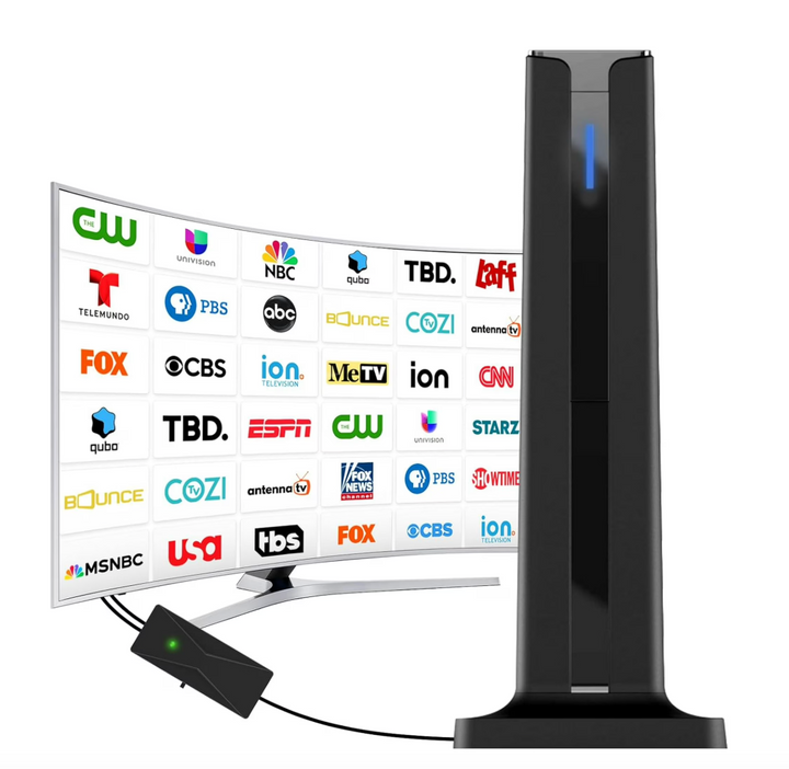 Digital TV Antenna for Smart TV Indoor with 3M Stick Base (open box)