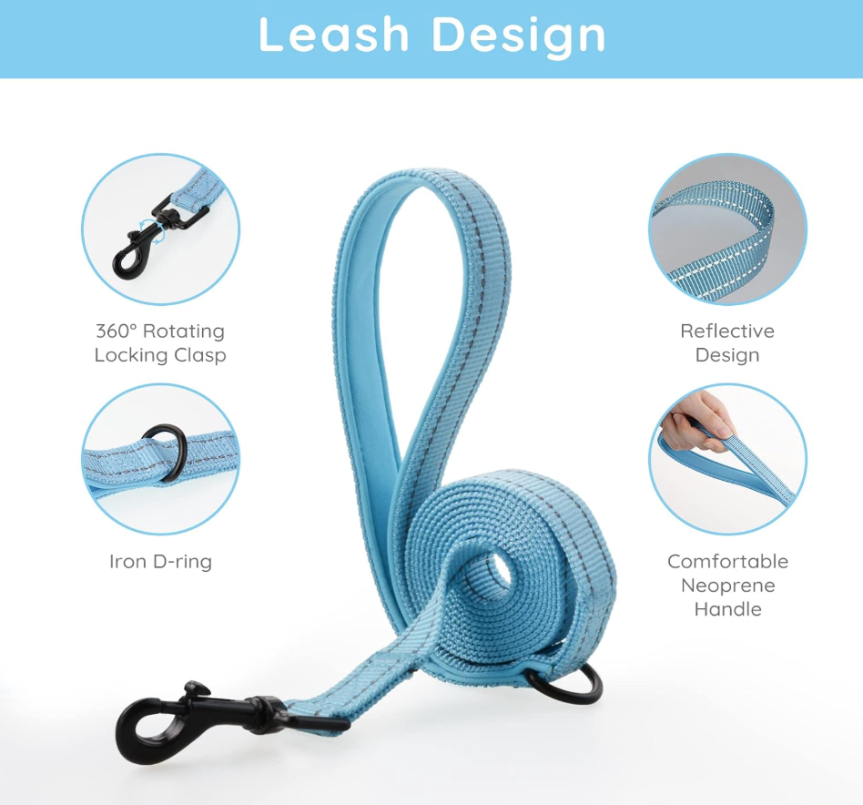 BELLA & PAL Step in Vest Harness  (Sky Blue, M) (new)