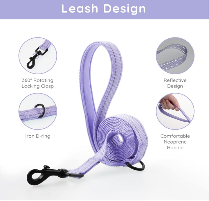 BELLA & PAL Step in Vest Harness (Lavender, XXS)
