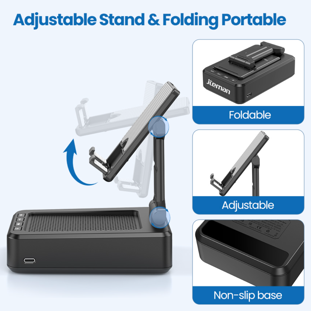 jteman L9 Bluetooth Speaker Phone Stand (new)