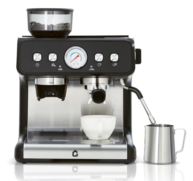 Garvee 20-Bar Stainless Steel All-in-One Espresso Machine (Open Box)