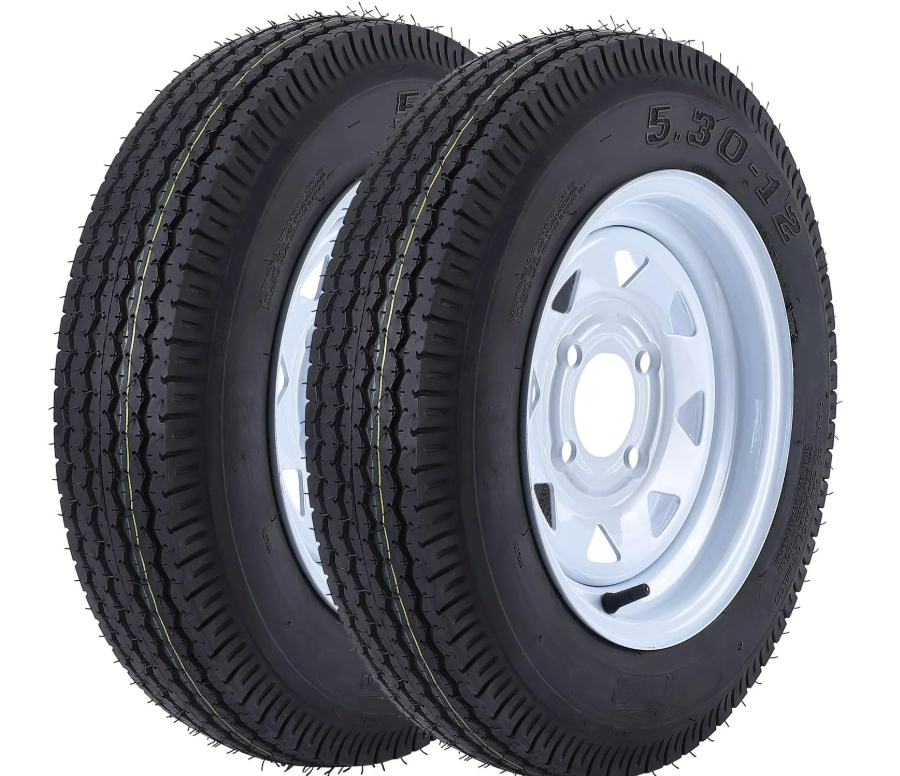 GARVEE 5.30-12 Trailer Tires, 2 Pack (used)