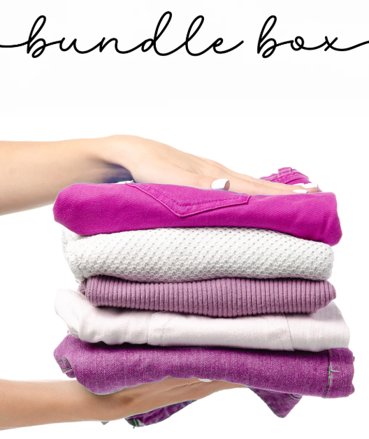 25 Pc Wholesale Reseller Mystery Box Womens Clothing Lot Tops Shirts S-3XL