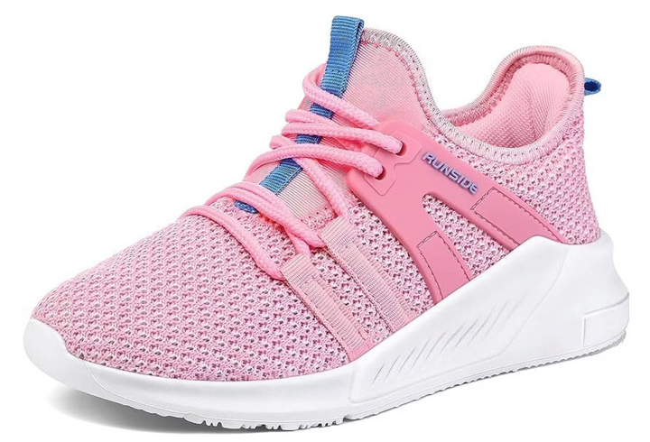Kushyshoo Kids Sneakers Rose Red Running Tennis Athletic Shoes for Girls Size 4 (Big Kid)