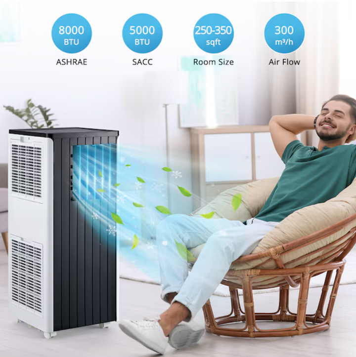 Garvee 8,000 BTU Portable Air Conditioner (new)