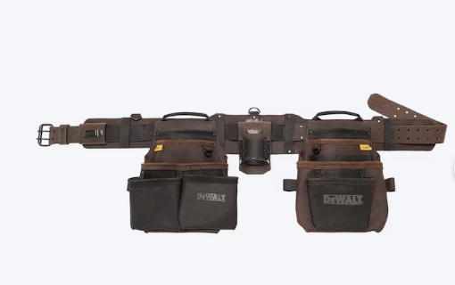 DEWALT Framer Leather Tool Belt (Open Box)