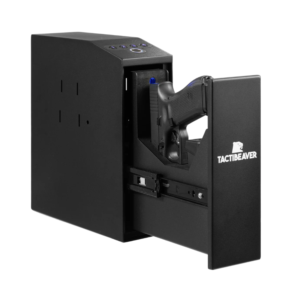 TactiBeaver FLINT Biometric Bedside Handgun Safe