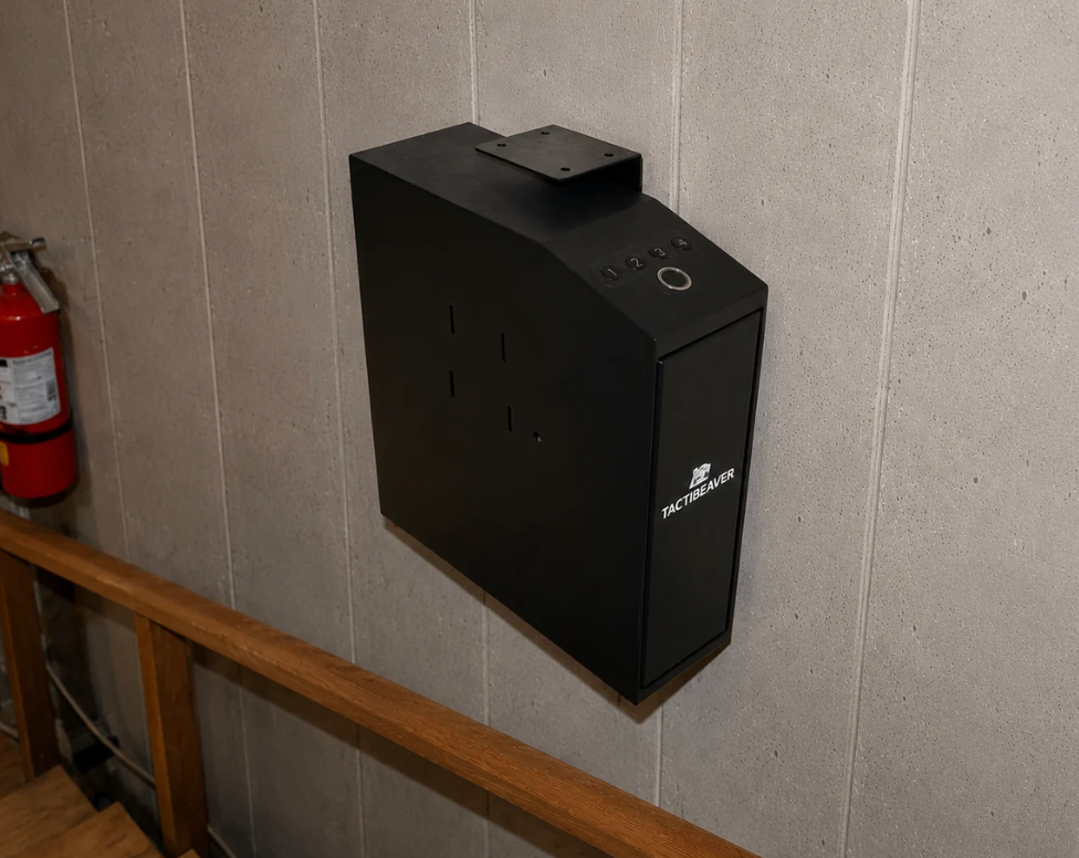 TactiBeaver FLINT Biometric Bedside Handgun Safe