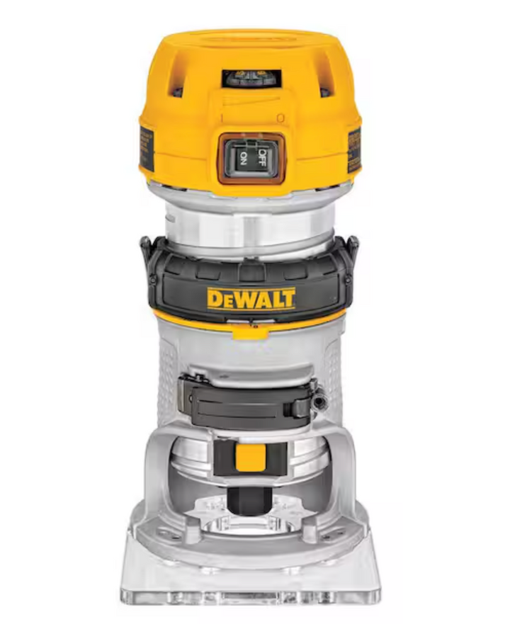 DeWalt 7 Amp Corded 1-1/4 HP Max Torque Compact Router used