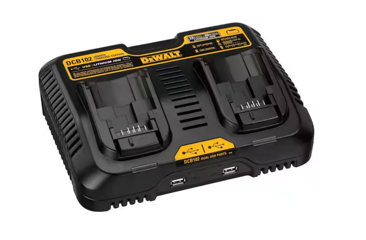 12V to 20V MAX Lithium-Ion Dual Port Jobsite Charging Station (Open Box)