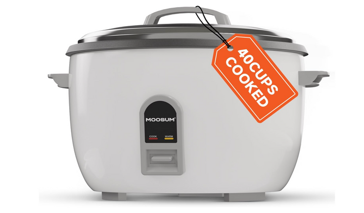 MOOSUM Commercial Rice Cooker, Large Capacity