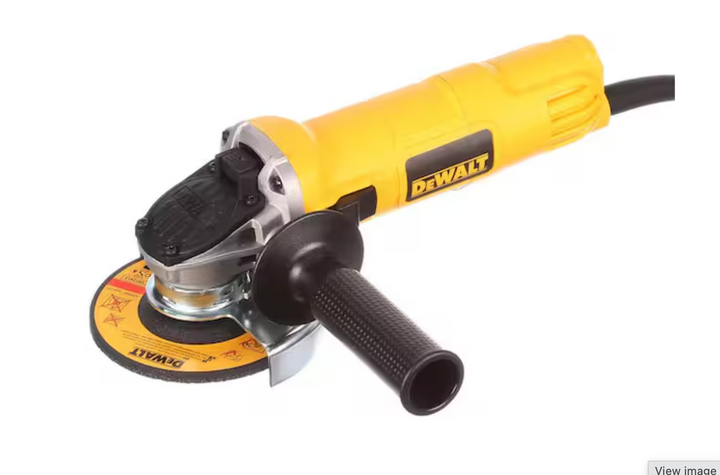 DeWalt 7 Amp 4.5 in. Small Corded Angle Grinder with 1-Touch Guard