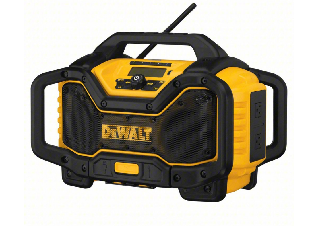 DeWalt 20V MAX Bluetooth Radio with Built-in Charger