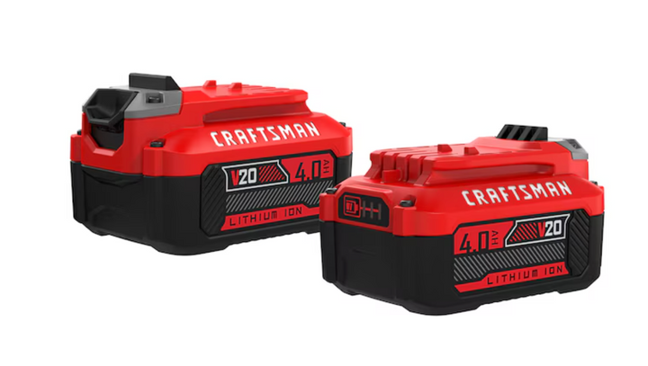 GENUINE CRAFTSMAN V20 2-Pack Battery 4.0 Ah