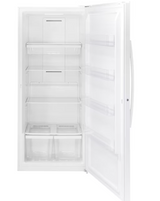 GE - 21.3 Cu. Ft. Frost-Free Upright Freezer - White