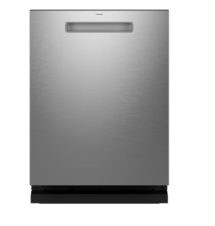 GE Profile Dry Boost 24-in Top Control Smart Built-In Dishwasher With Third Rack (Fingerprint-resistant Stainless Steel) ENERGY STAR, 44-dBA Very Quiet Sound Level