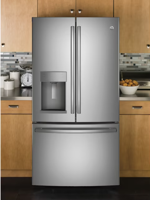 GE 27.7 cu. ft. French Door Refrigerator in Fingerprint Resistant Stainless Steel, ENERGY STAR