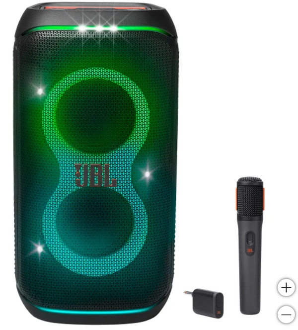 JBL - PartyBox Club 120 + Wireless MIC Bundle Portable Wireless Speaker (Open box)