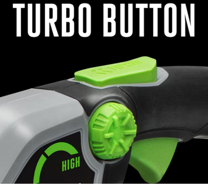 Soplador de hojas portátil a batería EGO POWER+ de 56 voltios, 615 CFM, 170 MPH, 2,5 Ah (batería y cargador incluidos) (caja abierta)