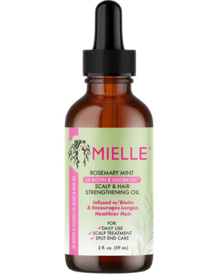 Mielle Rosemary Mint Scalp & Hair Strengthening Oil, 2 fl oz, 3-pack