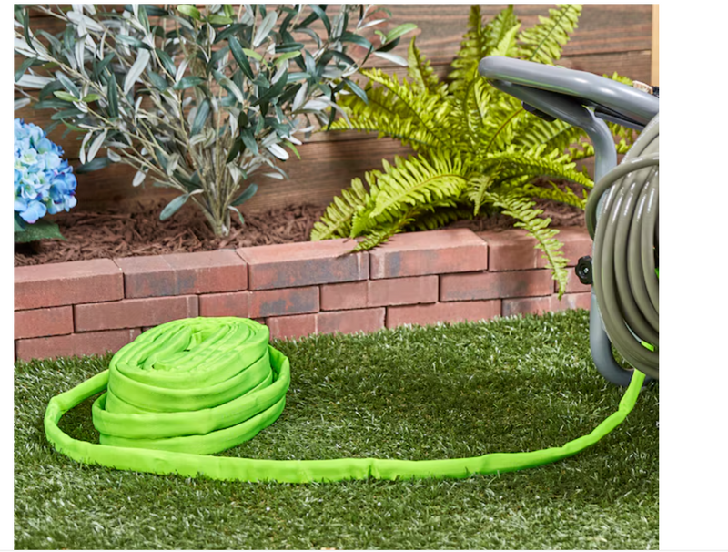 Zero-G Pro Teknor Apex 3/4-in x 75-ft Contractor-Duty Kink Free Woven Green Coiled Hose (open box)