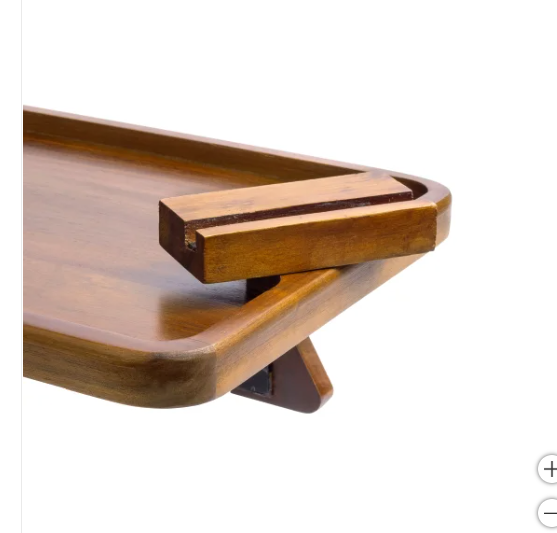 Smart Design Acacia Armrest Tray (OPEN BOX)