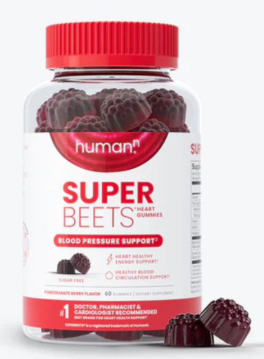 HumanN SuperBeets Strawberry Heart Gummies (new)